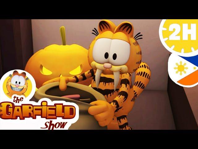 Garfield dresses up for Halloween!- HD Compilation