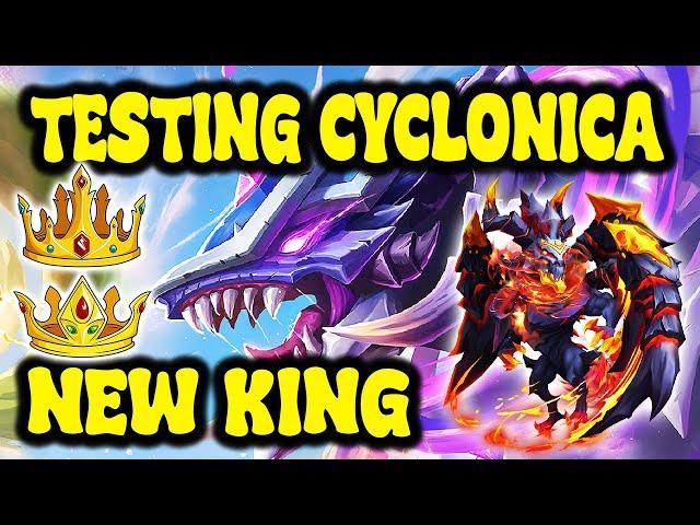 TESTING CYCLONICA NEW DRAGON | CASTLE CLASH