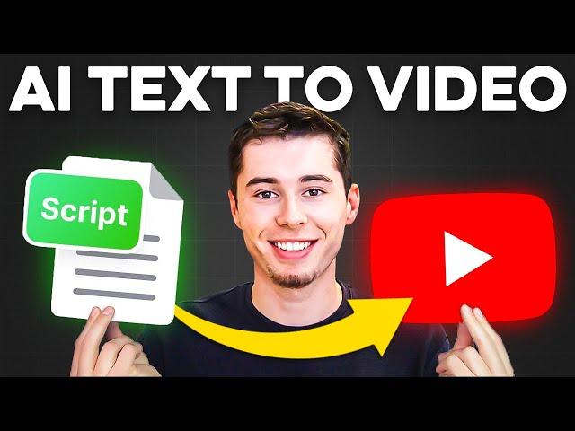 Script to Video AI Tutorial - How to Create Faceless Videos with AI