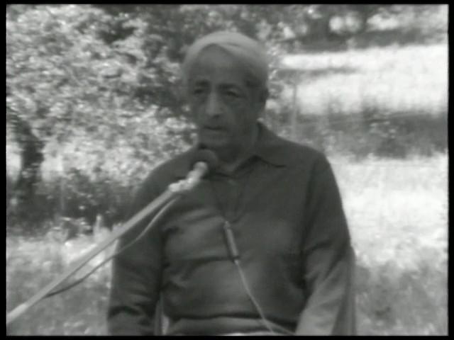 J. Krishnamurti - Ojai 1977 - Public Discussion 4 - Intellect and intelligence