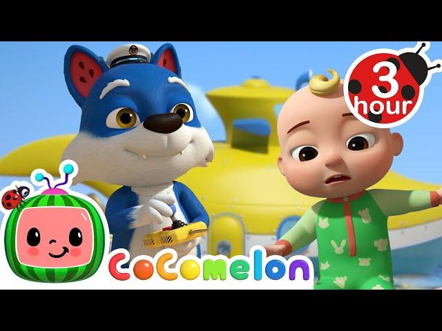 Fun Down by the Bay (Submarine)| Cocomelon - Nursery Rhymes | Fun Cartoons For Kids | Moonbug Kids