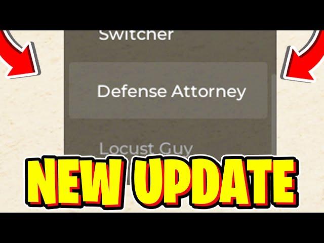 JUJUTSU SHENANIGANS UPDATE! (NEW CODES, DEFENSE ATTORNEY SHOWCASE & MORE) Roblox