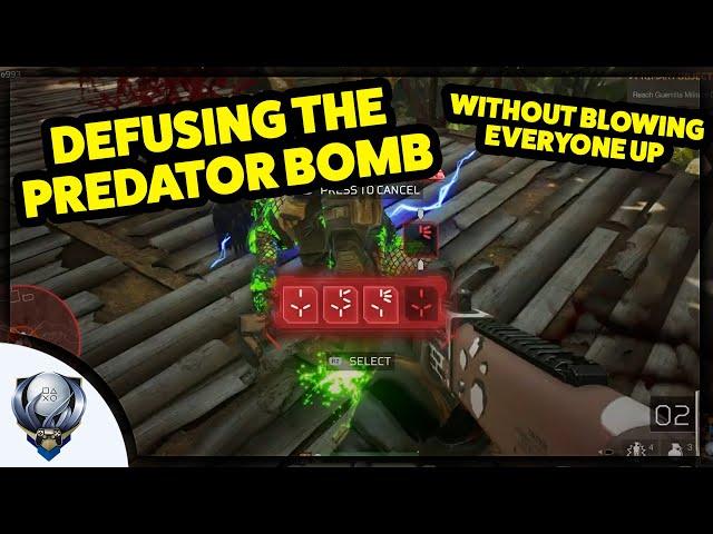 Predator Hunting Grounds - How to Defuse the Predator Bomb without Blowing Everyone to Bits