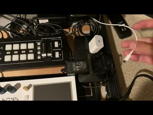 Fractal Recursion Studio & HDK-01 gig rig