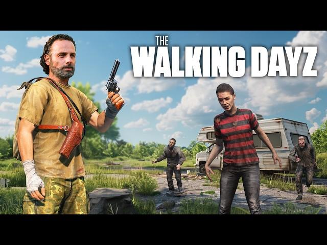 Surviving a WALKING DEAD Inspired DayZ Server!