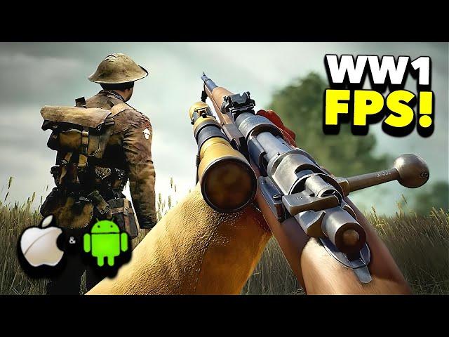 NEW GAME LIKE BATTLEFIELD 1 ON MOBILE... (WW1 FPS GAME)