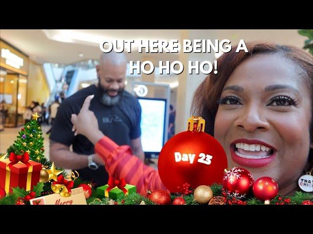 Out Here Being A HO HO HO | 2024 Vlogmas Day 23 | That Chick Angel TV