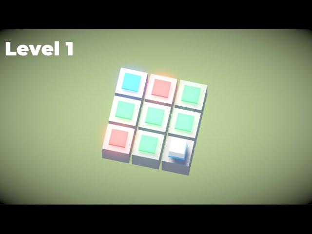 Прототип моей игры Cubic-Cube на Unity!