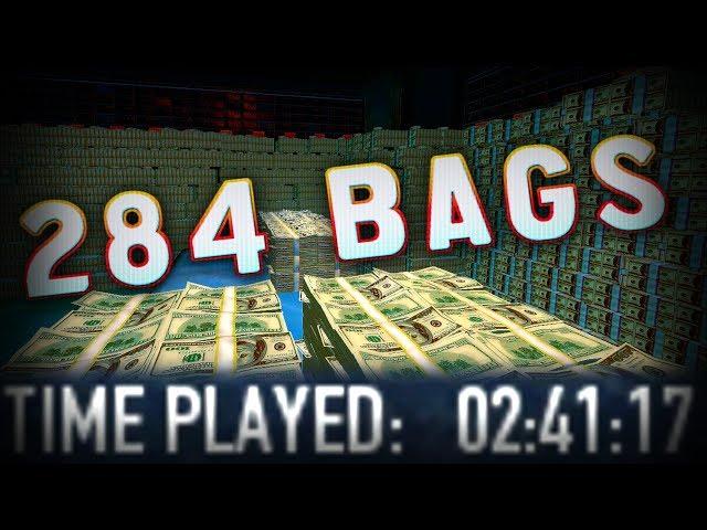 PAYDAY 2 - Bank Heist Cash+ (Custom heists / 284 Bags)