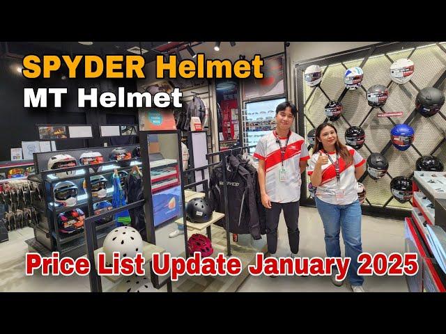 SPYDER Helmet | MT Helmet, Accessories Price List Update January 2025