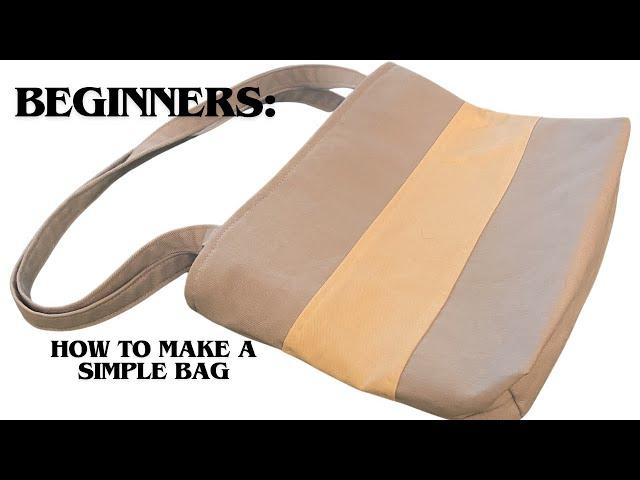 Simple Bag Making for Beginners: Step-by-step Guide!