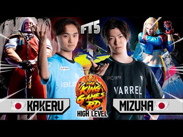  Street Fighter 6 ▰ Kakeru (JP) vs MIZUHA (Cammy) ▰ Insane High-Level Battle! 