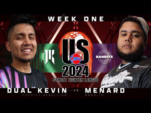 Dual Kevin (Rashid) vs. MenaRD (Zangief) - Bo5 - Street Fighter League Pro-US Week 1