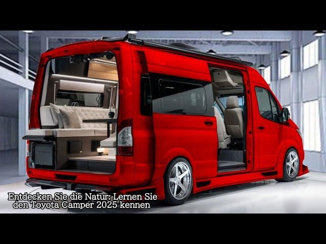 Entdecken Sie die Natur: Lernen Sie den Toyota Camper 2025 kennen