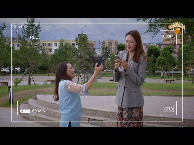 Tallest Mongolian women - 2m 5cm! with short host girl