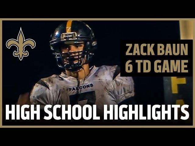 That Time Zack Baun Scored 6 TDs in a Game | New Orleans Saints