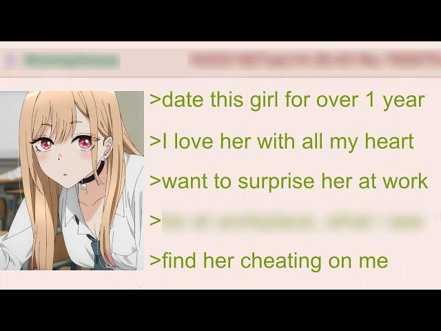 Anon Surprises His Girlfriend at Work – Finds Her Cheating | 4Chan Greentext Stories