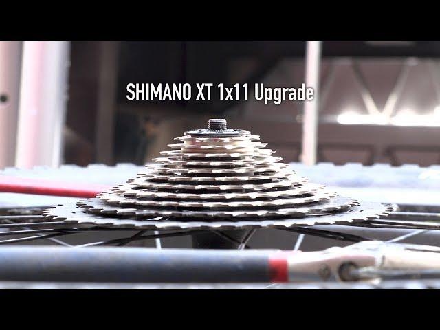 Shimano XT M8000 1x11 Speed Drivetrain Install | Timelapse