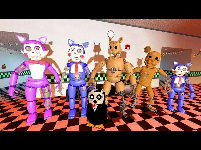 КАКОЙ АНИМАТРОНИК САМЫЙ КРУТОЙ FNAF COOP ► Garry's Mod