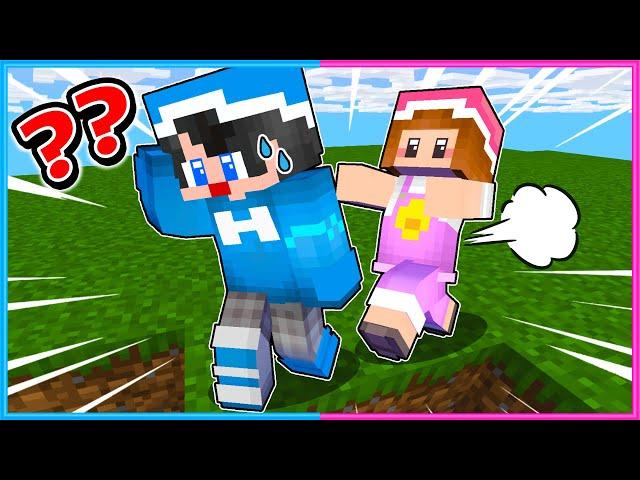 女子のイタズラに男子は引っかかる？【 マイクラ / Minecraft 】#Shorts