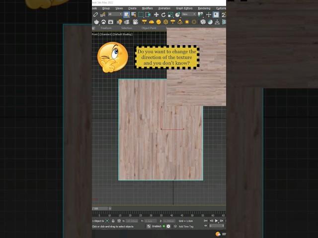 How to change texture direction |UVW MAP|