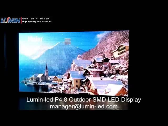 P4.8 Outdoor SMD High Definition  LED Display