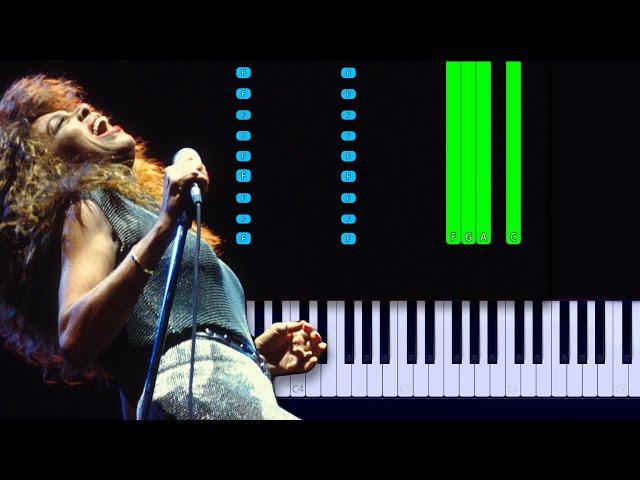 Tina Turner - The Best Piano Tutorial