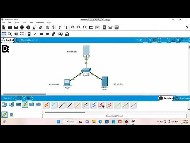 DNS Server pada cisco paket tracer DENNYS DEFRINATA