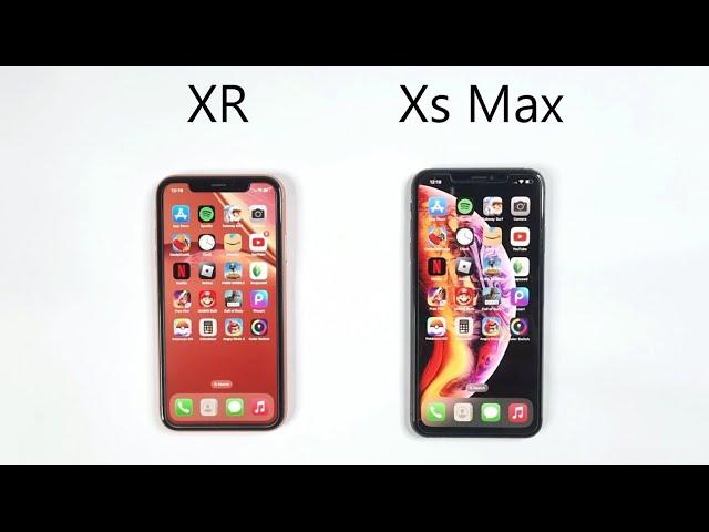 iPhone XR vs Xs Max - SPEED TEST!