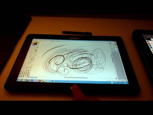 ATIV Smart PC Pro quick review as a digital art slate