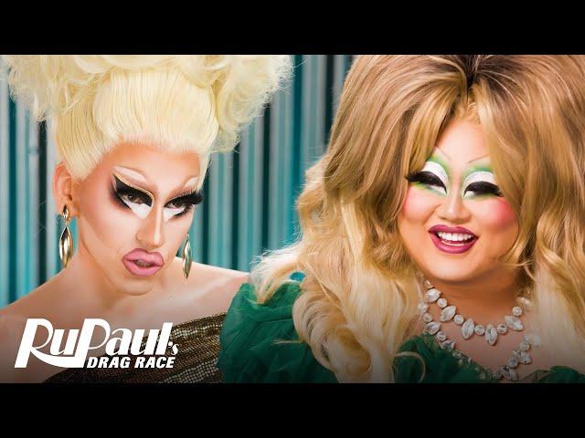 The Pit Stop AS9 E04  Trixie Mattel & Kim Chi On Fire!  RuPaul’s Drag Race AS9