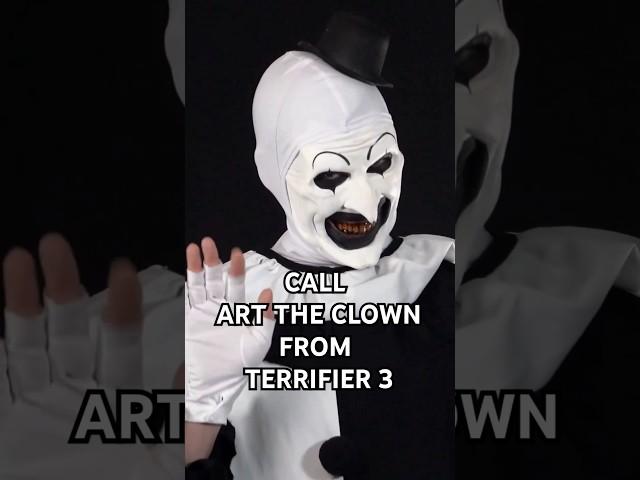 Call Art the Clown from TERRIFIER 3 #shorts