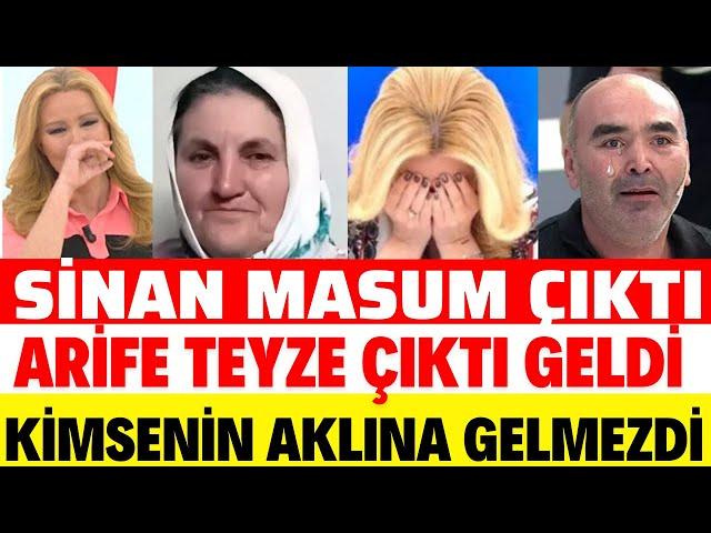 SİNAN MASUM ÇIKTI MÜGE ANLI KAHROLDU ARİFE GÖKÇE KİMSENİN AKLINA GELMEZ SEDA SAYAN ESRA EROL DÜĞÜN