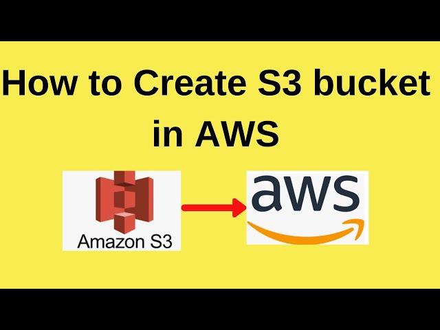 How to create S3 bucket in AWS