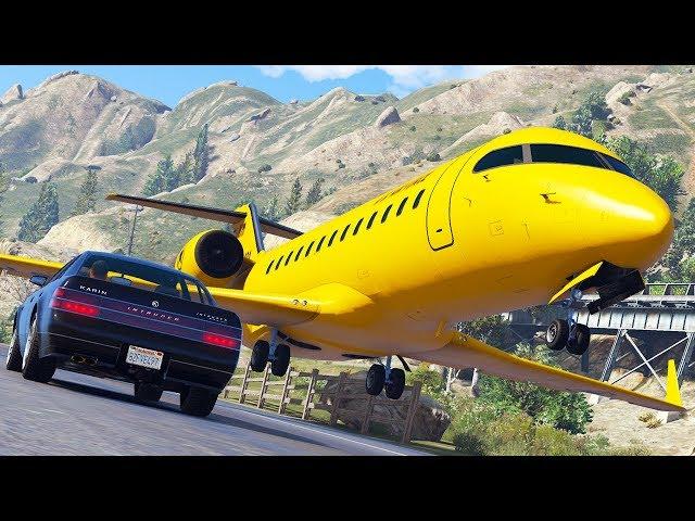 Aircraft in Distress | GTA 5 Airplane Hard Landings