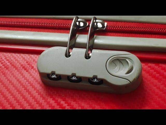 Aristocrat Suitcase Lock Reset/Unlock