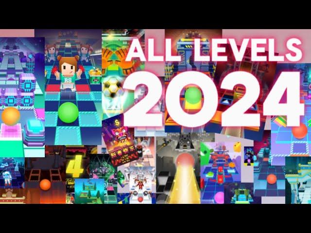 Rolling Sky ALL LEVELS! 2024 - 103 Levels! | Rolling Sky Official