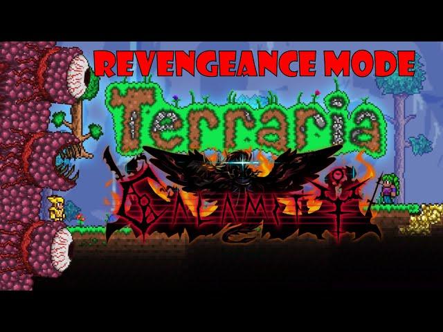 Terraria Calamity Revengeance Mode Wall of Flesh (Ranged)