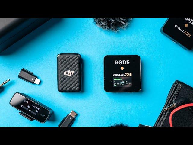 DJI Wireless Microphone vs Rode Wireless Go ii