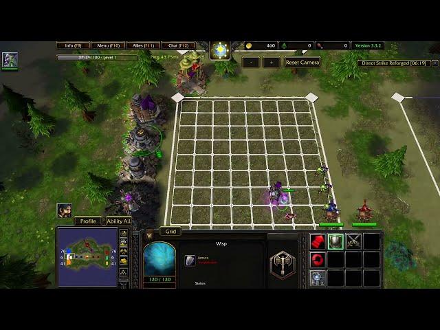 Direct Strike - Winning with greed? #1 - Warcraft 3 Reforged