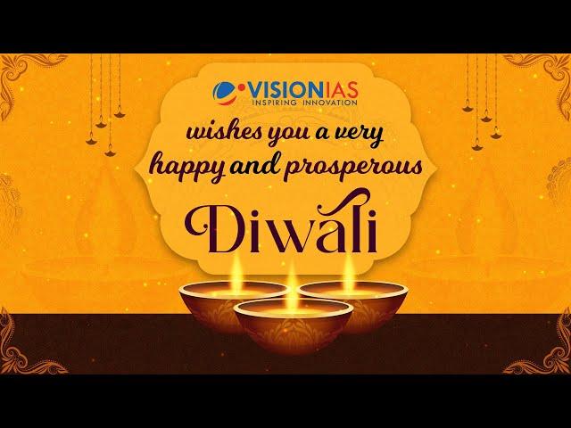  Diwali Wishes from VisionIAS 