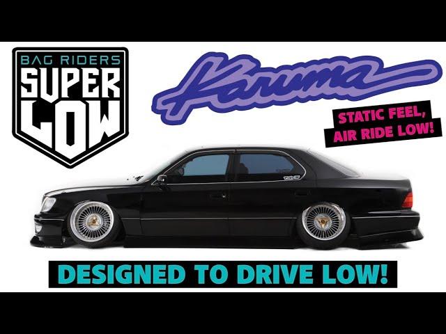 LS400 GETS SUPER LOW WITH BAG RIDERS AIR SUSPENSION