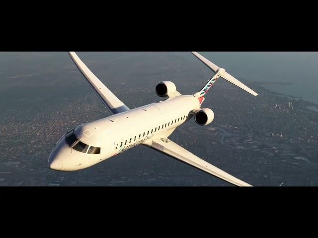 Aerosoft CRJ add on for Microsoft flight simulator