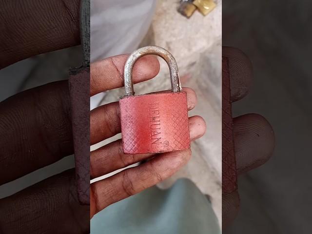 This lock is not long time work #helpfullockpicker #mrlockmaster #lock #lockpicking