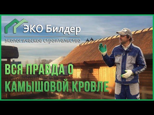 ЭКО БИЛДЕР - Вся правда о камышовой кровле