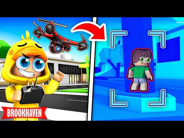 VALS SPELEN Met DRONE Tijdens VERSTOPPERTJE! (Roblox)