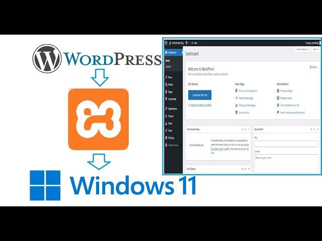 How to install WordPress 5.8.* on localhost in Windows 11 - XAMPP(Apache 2.4, PHP 8, MySQL 8)