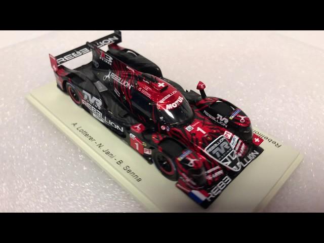 TRAX Gallery Rebellion R13-Gibson #1 'Rebellion Racing' Le Mans 2018