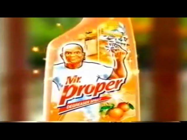 Reclama Mr.Proper (aprilie 2006)