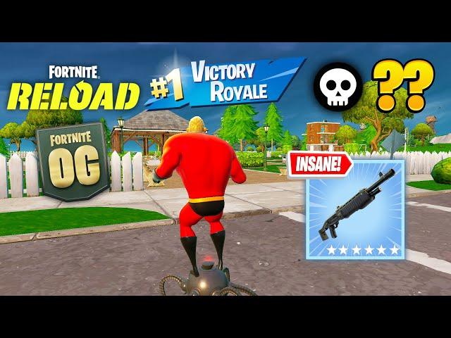 77 Elimination Solo Vs Squads Reload "Zero Build" Gameplay Wins (Fortnite RELOAD chapter 5)